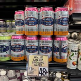 Trader Joe's Pronto Winter Sangria Sparkling Water individual cans