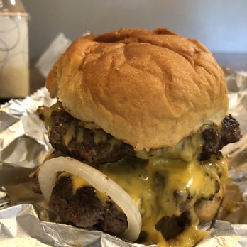 360 Burger - a hamburger with onions and cheese - Burgers Near Me - Cambridge, Ohio