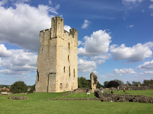 Helmsley Castle by null