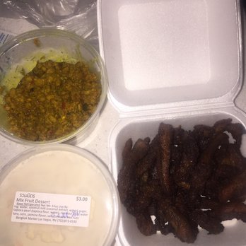 Bangkok Market - Mix fruit $3, pork jerky $5/lb, ground pork with herb $5/lb - Specialty Food Near Me - Las Vegas, Nevada Bangkok Market - Mix fruit $3, pork jerky $5/lb, ground pork with herb $5/lb - Specialty Food Near Me - Las Vegas, Nevada