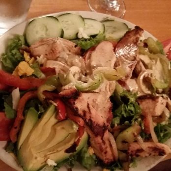Moab Brewery - Chicken fajita salad. Good work cocineros! - American Near Me - Moab, Utah Moab Brewery - Chicken fajita salad. Good work cocineros! - American Near Me - Moab, Utah
