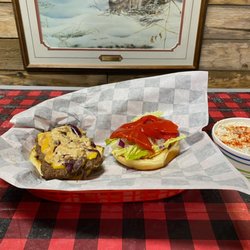 Almost Heaven Smokehouse - BISON Burger