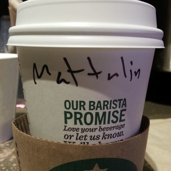 Starbucks - Tall cup of coffee for Mattulin!! - Coffee & Tea Near Me - Homestead, Florida
