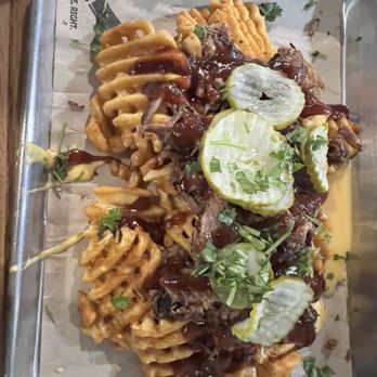 Smoke & Fire Social Eatery - Texas Style Brisket Fries - Comfort Food Near Me - Paramount, California
