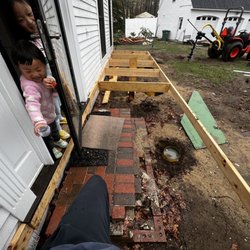 JTA Carpentry service - The footings are not aligned. Leaving job sit with safety hazard. ( kids falling through multiply times )