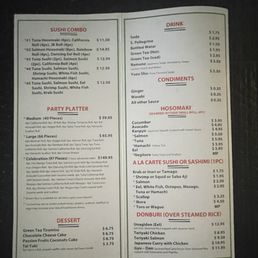 Inside Menu Inside Menu