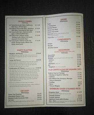 Menu photo 4 Sushi Raku Tamarac, FL Menu photo 4 Sushi Raku Tamarac, FL