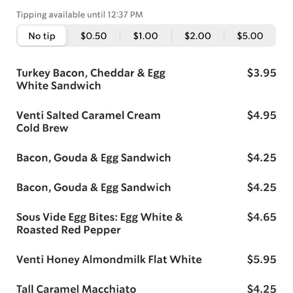 Starbucks - Online order I put in at 10:37, received 11:31. - Coffee & Tea Near Me - Scottsdale, Arizona Starbucks - Online order I put in at 10:37, received 11:31. - Coffee & Tea Near Me - Scottsdale, Arizona