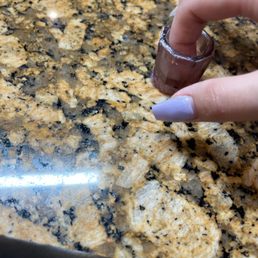 literally left me like this for 30+ mins to "soak off" but did not even file the gel coat off or excess acrylic