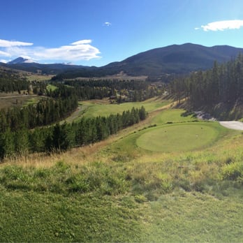 The River Course - #16 - Do Yourself a Favor, and Draw the Ball over the Left Edge. I smoked a driver through the Fairway. - Golf Near Me - Dillon, Colorado The River Course - #16 - Do Yourself a Favor, and Draw the Ball over the Left Edge. I smoked a driver through the Fairway. - Golf Near Me - Dillon, Colorado
