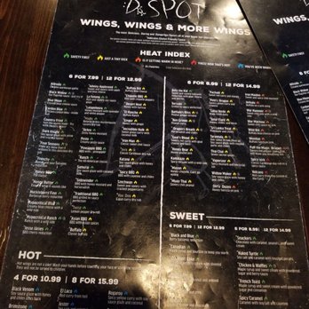 D-spot - The menu - Chicken Wings Near Me - Oakdale, Minnesota