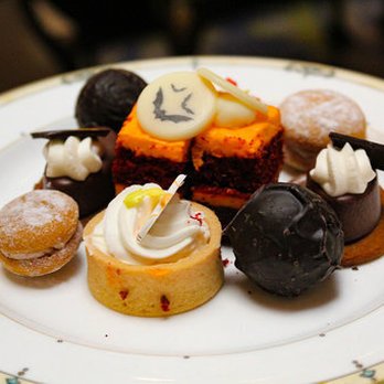 Afternoon Tea - The petite fours, small cakes & truffles are a perfect ending to the afternoon tea - Tea Rooms Near Me - Denver, Colorado