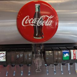 Carl's Jr - The Coke had run dry too.