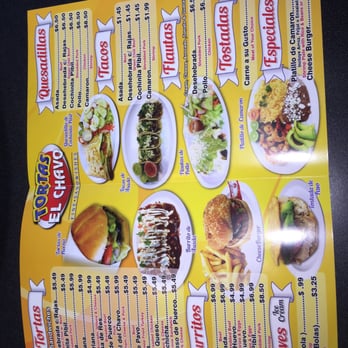 El Chavo Mexican Restaurant - the menu - Mexican Near Me - Mesa, Arizona El Chavo Mexican Restaurant - the menu - Mexican Near Me - Mesa, Arizona