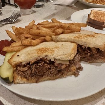 Canyon Cafe - Chipotle melt, it was too greasy - American Near Me - Brooks, California