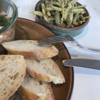 Goat Tree - Pole beans and baguette slices - Cafes Near Me - Santa Barbara, California Goat Tree - Pole beans and baguette slices - Cafes Near Me - Santa Barbara, California