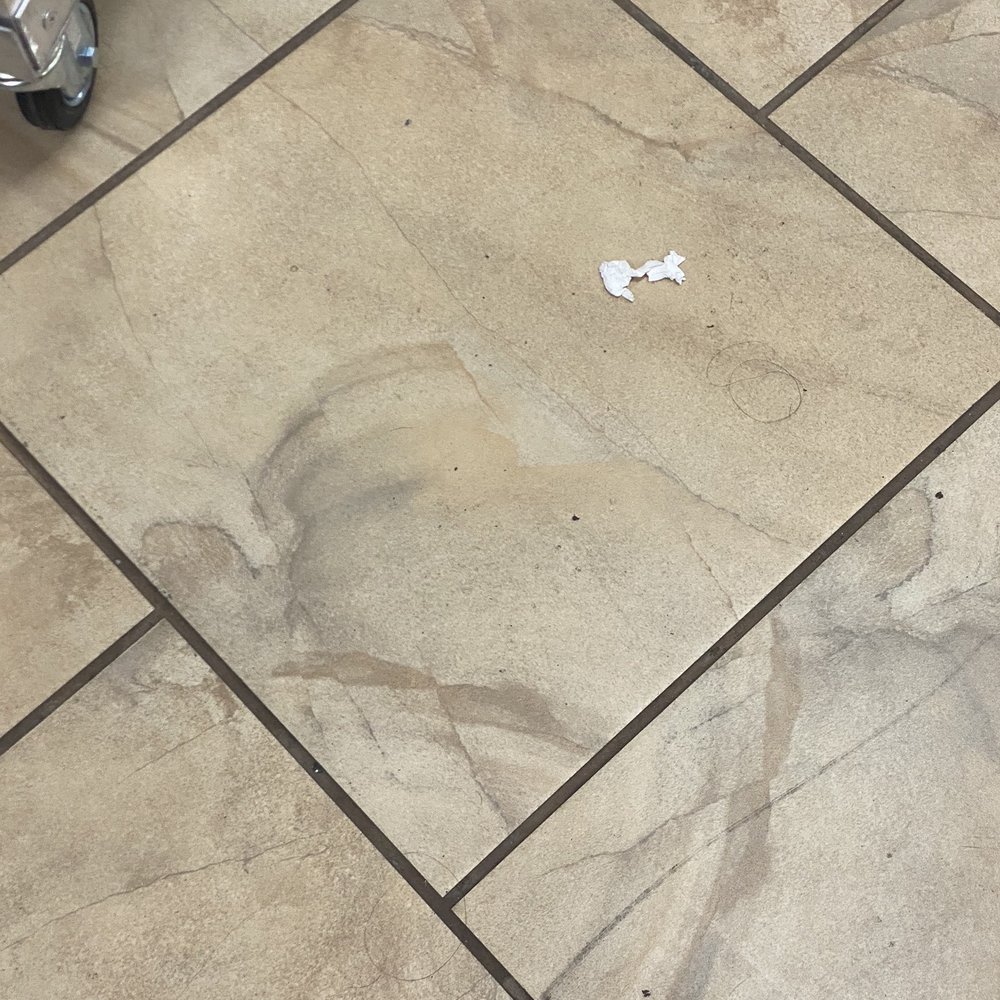 Washeteria - Dirt all over the floor - Laundromat Near Me - Carrollton, Texas