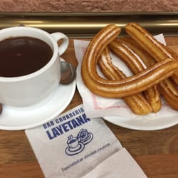 Xurrería Laietana - Classic chocolate con churros