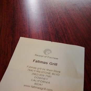 Fatima's Grill - Mediterranean Near Me - Downey, California
