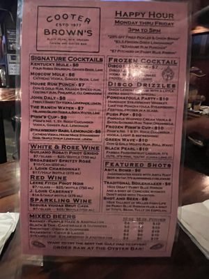 Menu photo 7 Cooter Brown's New Orleans, LA