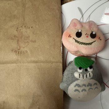 KAI Sweets Cafe - labubu and totoro macaroons - Cafes Near Me - Edgewater, New Jersey