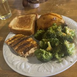 Ribeyes Steakhouse Of Clinton - Grilled salmon