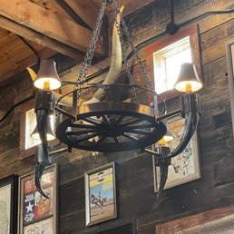 Western themed chandelier and vibes Western themed chandelier and vibes