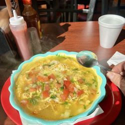 This is their chicken tortilla soup very good