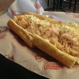 The Turkey Schwarzie- Turkey & Swiss with Thousand Island and Cole Slaw. Very good.