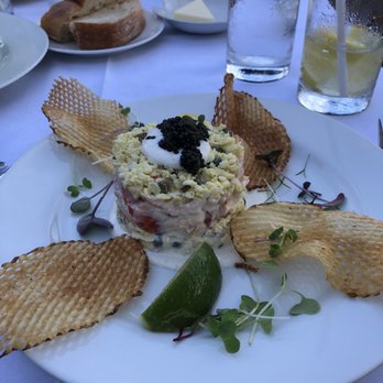 Louie's Backyard - Lobster parfait - New American Near Me - Key West, Florida