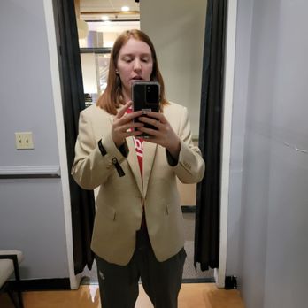 Mens District - Trying on suits...not my color but beautiful suit! - Men's Clothing Near Me - Escondido, California