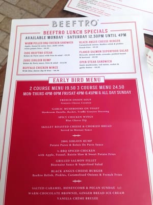 Menu photo 4 Beeftro Dundrum, D