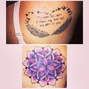 Bonaroo Tattoo - Before and after done by Melon! It's beautiful. - Tattoo Near Me - Parker, Colorado Bonaroo Tattoo - Before and after done by Melon! It's beautiful. - Tattoo Near Me - Parker, Colorado