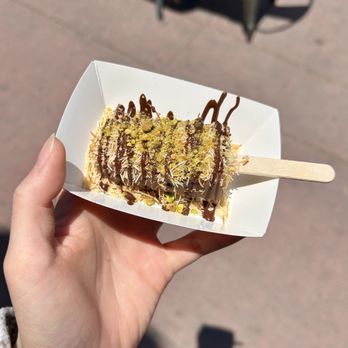 CABETOS Pops - dubai chocolate tiny pop ($4) - Ice Cream & Frozen Yogurt Near Me - San Diego, California