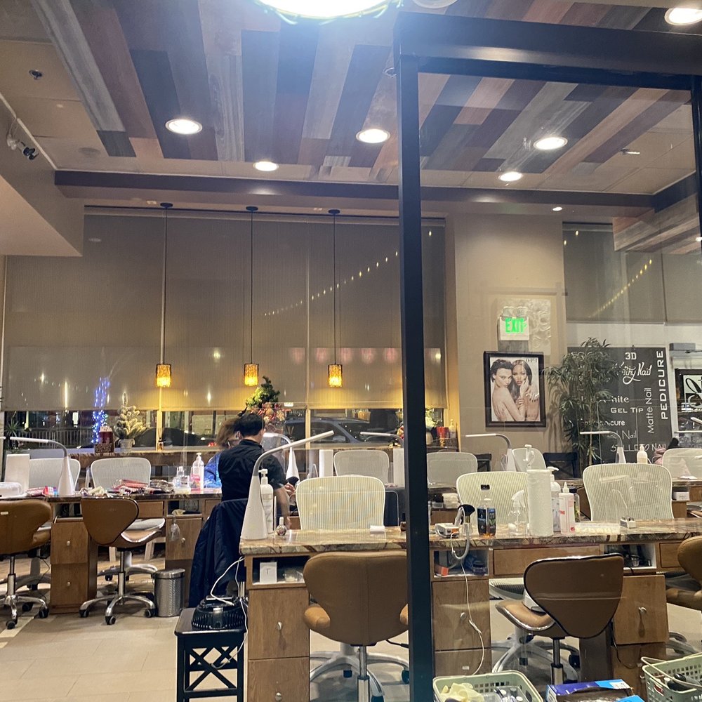 Inside View from the pedicure chair