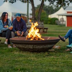Kraay Family Farm - Fire pit visits with friends and family