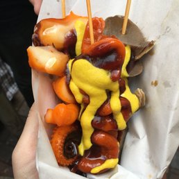 肥姐三寶 aka small intestines, squid tentacles, and turkey kidney