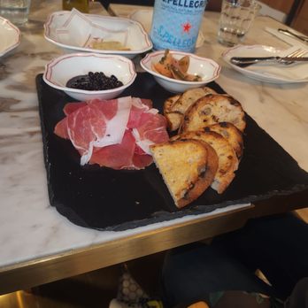 Officina - Prosciutto, bruschetta, blueberry compote and pickled veggies. - Italian Near Me - Washington, DC, District of Columbia Officina - Prosciutto, bruschetta, blueberry compote and pickled veggies. - Italian Near Me - Washington, DC, District of Columbia