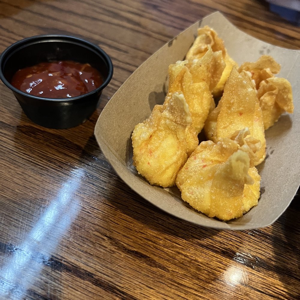 River City Drafthouse - Crab Rangoon 6pics - New American Near Me - Louisville, Kentucky River City Drafthouse - Crab Rangoon 6pics - New American Near Me - Louisville, Kentucky