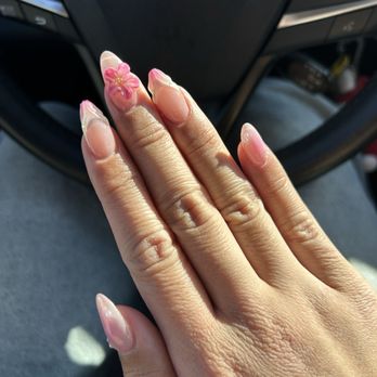 Orange Nail Bar - gel-x with design by nikki - Nail Salons Near Me - Sunnyvale, California Orange Nail Bar - gel-x with design by nikki - Nail Salons Near Me - Sunnyvale, California