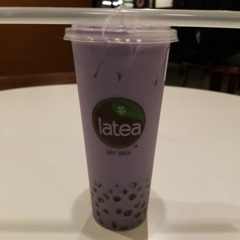 Latea Bubble Tea - Came out to try the new taro drink with boba - Desserts Near Me - Culver City, California Latea Bubble Tea - Came out to try the new taro drink with boba - Desserts Near Me - Culver City, California