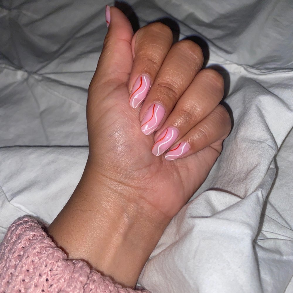 Silver Nails - Gel nails done by Emily - Nail Salons Near Me - Rancho Cucamonga, California Silver Nails - Gel nails done by Emily - Nail Salons Near Me - Rancho Cucamonga, California