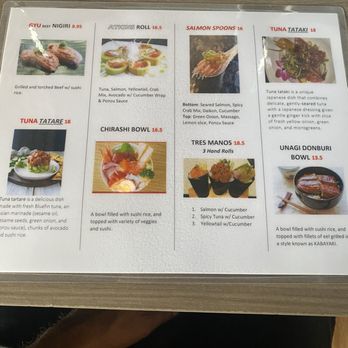 Sushi Crush - Menu - Japanese Near Me - Scottsdale, Arizona