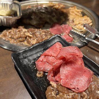 Top Korean BBQ - Was too busy eating to remember to take pics. Bulgogi, tongue, LA kalbi, garlic butter shrimp, chicken bulgogi - Korean Near Me - Henderson, Nevada Top Korean BBQ - Was too busy eating to remember to take pics. Bulgogi, tongue, LA kalbi, garlic butter shrimp, chicken bulgogi - Korean Near Me - Henderson, Nevada