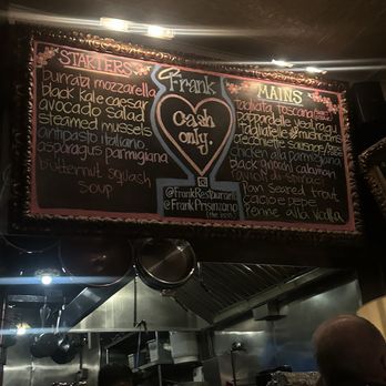 Frank - Menu - Italian Near Me - New York, New York Frank - Menu - Italian Near Me - New York, New York
