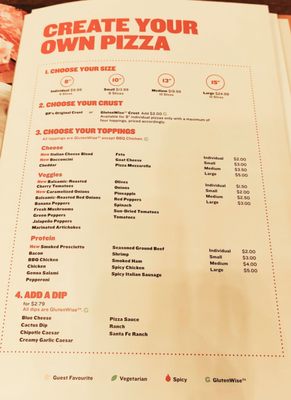Menu photo 1 Boston Pizza Hinton, AB Menu photo 1 Boston Pizza Hinton, AB