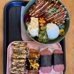 Deep Fried Spam Musubi