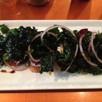 Lula Cafe - Beet and kale bruschetta - New American Near Me - Chicago, Illinois Lula Cafe - Beet and kale bruschetta - New American Near Me - Chicago, Illinois