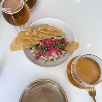 The Hook & Plow - Double IPA and Fresh striped bass cheviche - Seafood Near Me - Manhattan Beach, California The Hook & Plow - Double IPA and Fresh striped bass cheviche - Seafood Near Me - Manhattan Beach, California