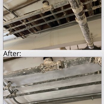 Araali Construction - Before & after photo of the giant hole in our garage ceiling. Richard worked meticulously to fix it! - TV Mounting Near Me